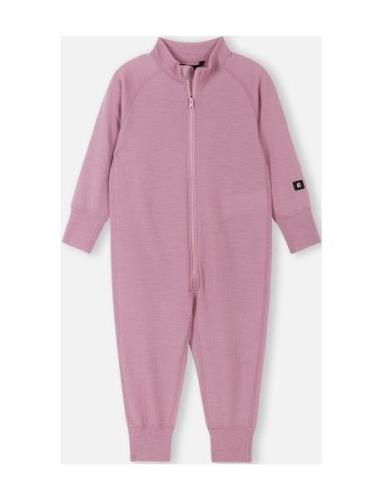 Overall, Parvin Langærmet Body Pink Reima