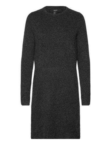 Vmmdoffy Ls O-Neck Dress Ga Noos Kort Kjole Black Vero Moda Maternity