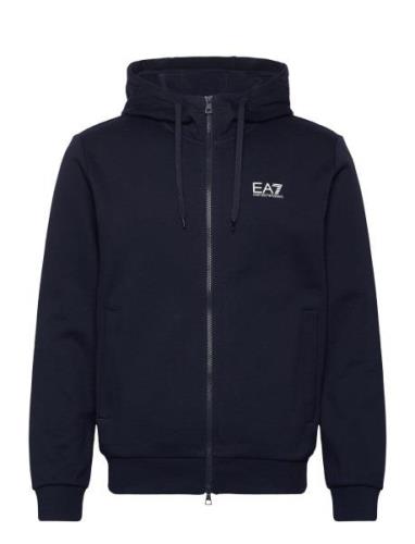 Sweatshirt Tops Sweatshirts & Hoodies Hoodies Navy EA7