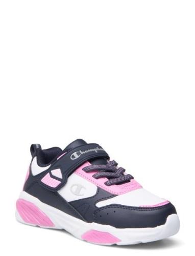 Wave Pu G Ps Low Cut Shoe Low-top Sneakers Pink Champion