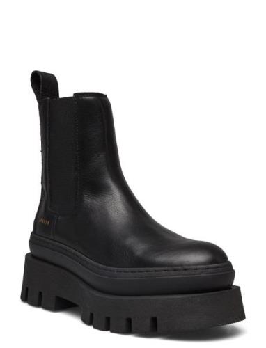 Cph686 Vitello Black/Black Shoes Chelsea Boots Black Copenhagen Studio...