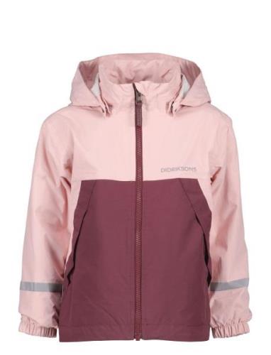 Bladet Kids Jkt Outerwear Rainwear Jackets Pink Didriksons