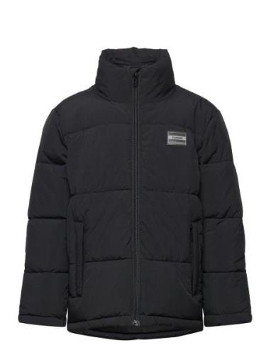 Hmlcrisp Tex Jacket Sport Jackets & Coats Puffer & Padded Black Hummel