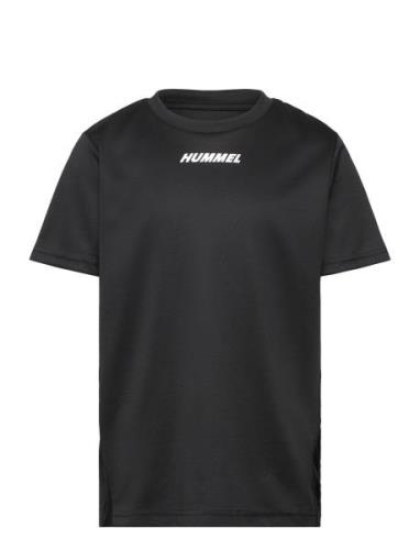 Hmlmulti Pl Jersey Kids Sport T-Kortærmet Skjorte Black Hummel