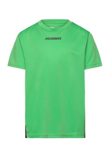 Hmlmulti Pl Jersey Kids Sport T-Kortærmet Skjorte Green Hummel