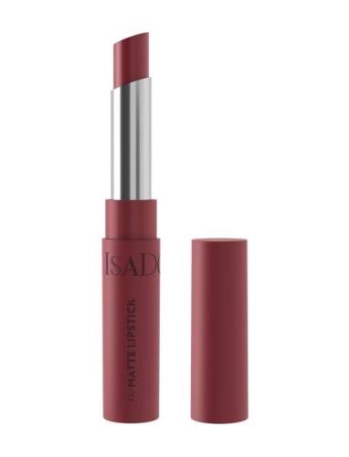 The Matte Lipstick 19 Real Crimson Læbestift Makeup Pink IsaDora