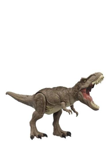 Jurassic World All-Out Attack Tyrannosaurus Rex Toys Playsets & Action...