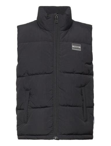 Hmlcrisp Tex Vest Foret Vest Black Hummel