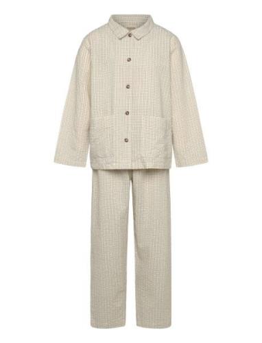 Pajama Set Pyjamassæt Cream MarMar Copenhagen