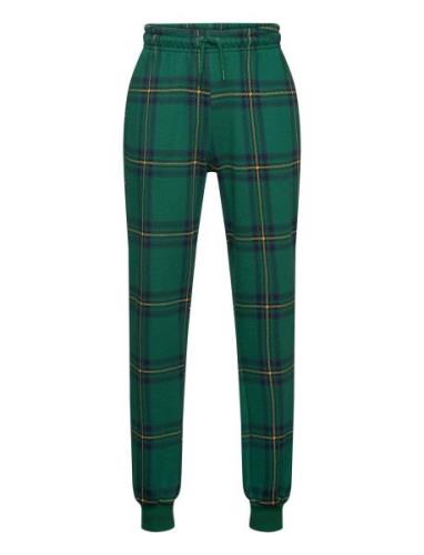 Check Aop Sweatpants Bottoms Sweatpants Green Mini Rodini