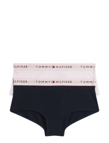 2 Pk Hipster Print Night & Underwear Underwear Panties Black Tommy Hil...