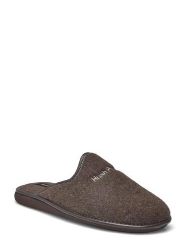 Men's Manuel - Brown Slippers Hjemmesko Brown Hush Puppies