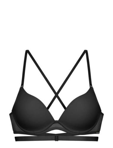 Michelle/Solution Plunge Lingerie Bras & Tops Wired Bras Black Dorina