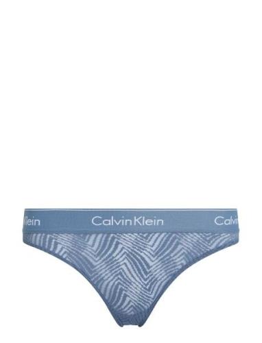 Bikini Trusser, Tanga Briefs Blue Calvin Klein