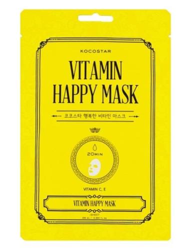 Kocostar Vitamin Happy Mask Beauty Women Skin Care Face Masks Sheetmas...