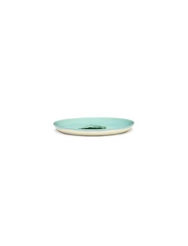 Plate M Azure Artichoke Green Feast By Ottolenghi Set/2 Home Tableware...