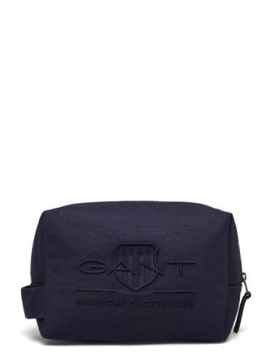 Tonal Shield Wash Bag Toilettaske Navy GANT