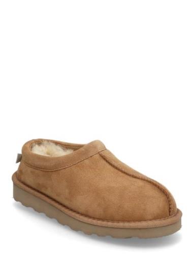 Rhbrisbane Shearling Band Slippers Slippers Hjemmesko Beige Rosemunde