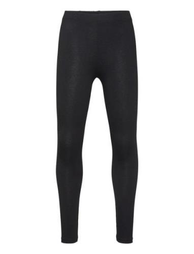 Essential Cotton Leggings Bottoms Leggings Black Mango