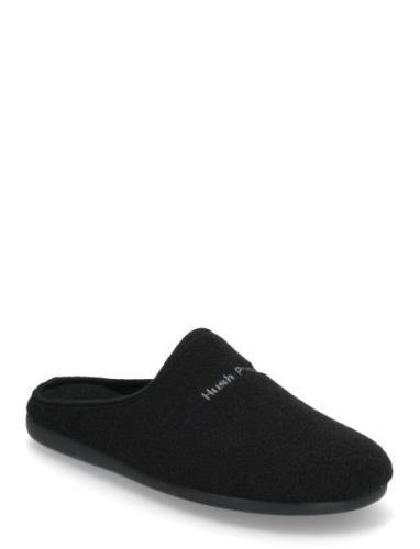 Men's Lubo - Black Slippers Hjemmesko Black Hush Puppies