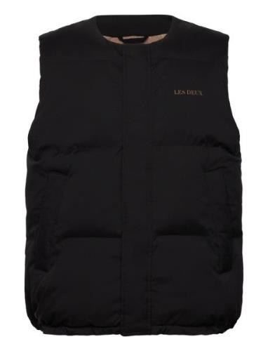 Montreal Puffer Vest Vest Black Les Deux