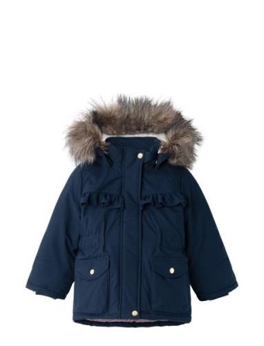 Nmfmaster05 Parka Jacket Pb Fo Parka Jakke Blue Name It