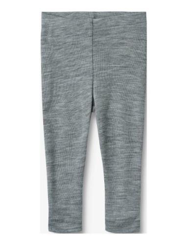 Wool Leggings Agi Bottoms Leggings Grey Wheat