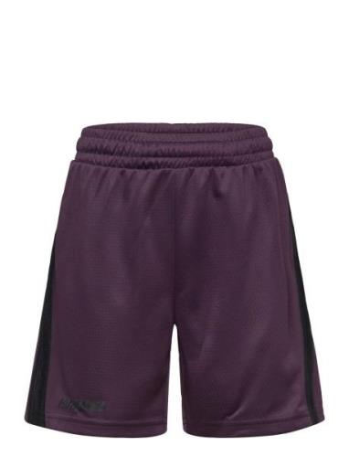 Hmlmulti Pl Shorts Kids Sport Shorts Sport Shorts Purple Hummel