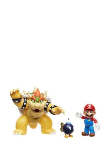 Nintendo Mario Vs. Bowser Diorama Set  Toys Playsets & Action Figures ...