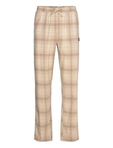 Core Flannel Pyjama Pants Hyggebukser Beige Björn Borg