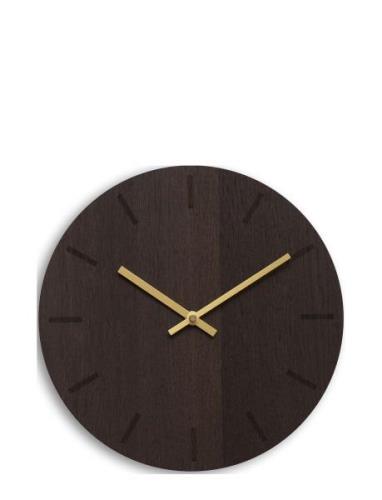 Dark Oak Home Decoration Watches Wall Clocks Brown Hemverk