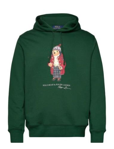 Polo Bear Fleece Hoodie Tops Sweatshirts & Hoodies Hoodies Green Polo ...