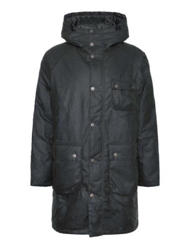 Barbour Wint Wax Parka Parka Jakke Navy Barbour