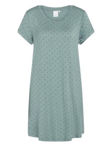 Nicole Shortsleeved Dress Nattøj Green CCDK Copenhagen