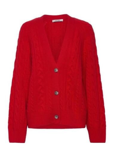 Kymberly Tops Knitwear Cardigans Red IVY OAK