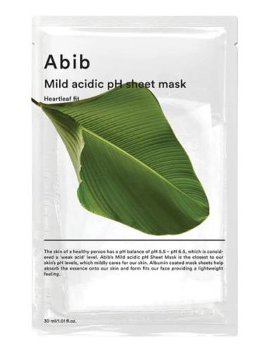 Mild Acidic Ph Sheet Mask Heartleaf Fit Beauty Women Skin Care Face Ma...