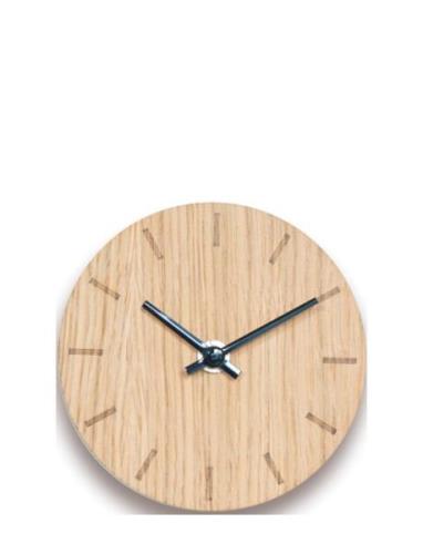 Light Oak Home Decoration Watches Wall Clocks Beige Hemverk