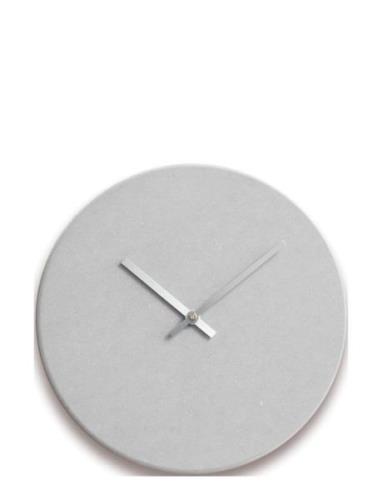 Shape Light Grey Home Decoration Watches Wall Clocks Grey Hemverk