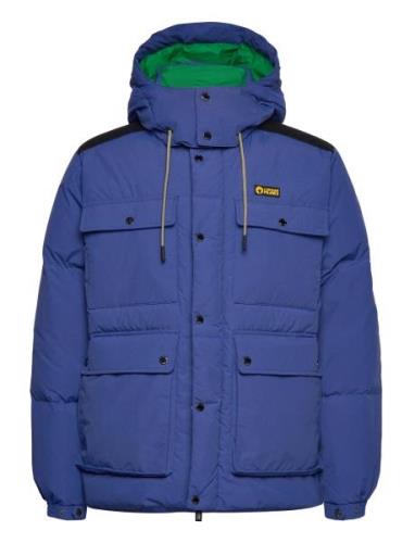 Cp Alaska 4 Pocket Detachable Hooded Jkt Uldfrakke Frakke Blue Ciesse ...