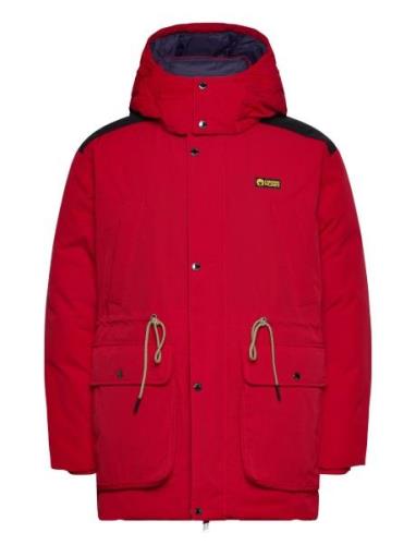 Cp Montana 4 Pocket Parka W Detachable Hooded Parka Jakke Red Ciesse P...