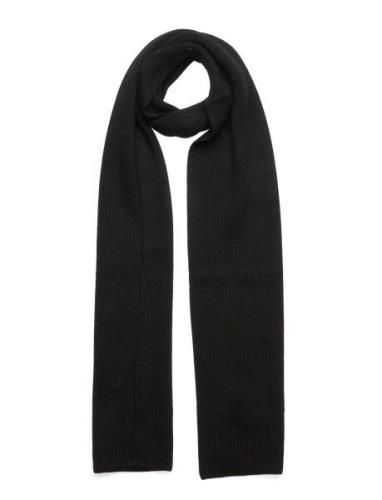 Signature Pony Wool Scarf Accessories Scarves Winter Scarves Black Pol...