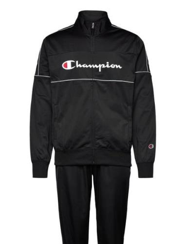 Tracksuit Sport Sweatshirts & Hoodies Sweatshirts Black Champion