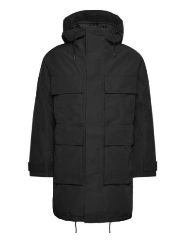 Explorer Field Parka Parka Jakke Black Tretorn