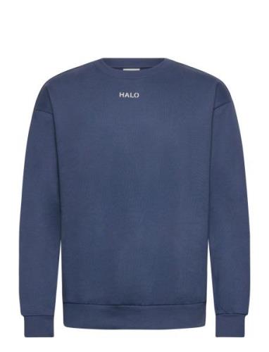 Halo Duty Crew Tops Sweatshirts & Hoodies Sweatshirts Blue HALO