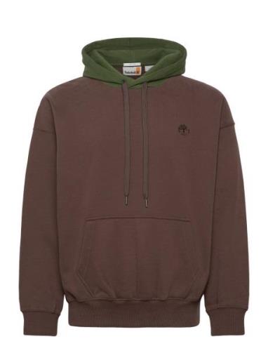 Heavy Boucle Hoodie Chocolate Brown Tops Sweatshirts & Hoodies Hoodies...