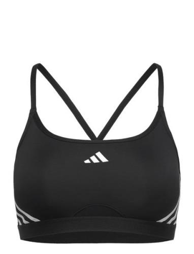 Aerct Ls 3S Bra Sport Bras & Tops Sports Bras - All Black Adidas Perfo...