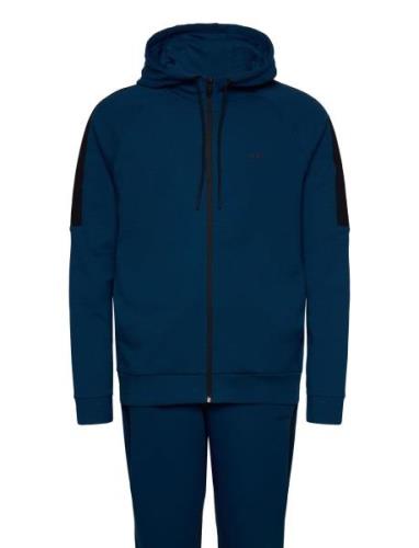 Tracksuit Set Tops Sweatshirts & Hoodies Hoodies Blue BOSS