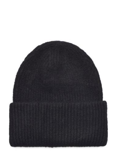 Rib Beanie Accessories Headwear Beanies Black Gina Tricot