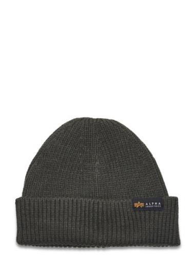 Dockers Beanie Accessories Headwear Beanies Khaki Green Alpha Industri...