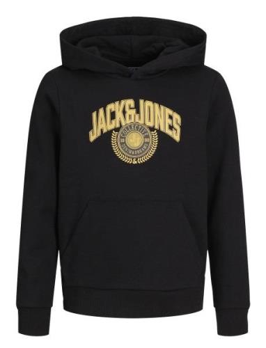 Jjkam Varsity Branding Sweat Hood Jnr Tops Sweatshirts & Hoodies Hoodi...